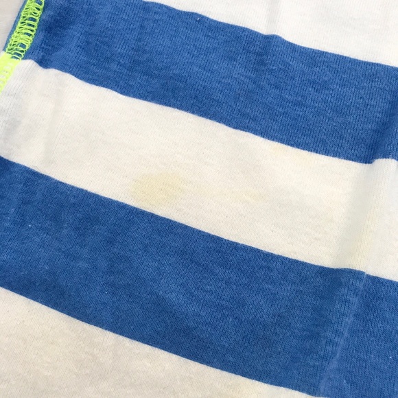 Blue Striped Tank Jumpsuit | 0-3 Mo Sleeveless - Picture 5 of 5